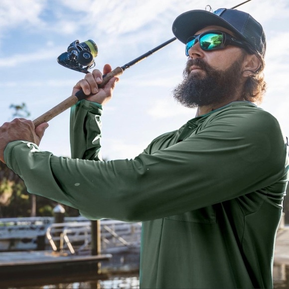 SKINNY WATER CULTURE - SWC - Hawksbill Hoodie  in Green (Rare Color) - Picture 3 of 16